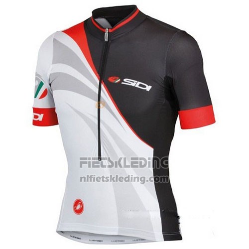 2014 Fietskleding Castelli SIDI Zwart en Wit Korte Mouwen en Koersbroek